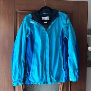 Columbia-sportswear Women's Blue Jacket Large Lightweight